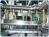 Installation of pumping pipes from production machines